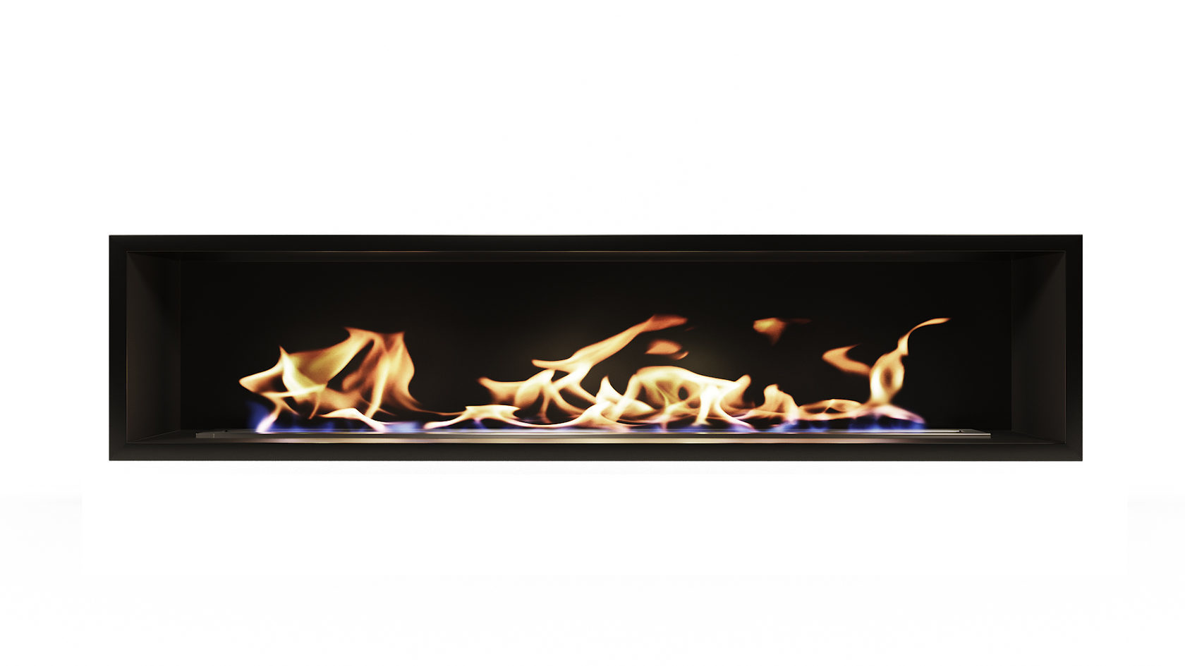 Биокамин "Русский огонь" Гефест 2060 встраиваемый с декоративным стеклом (стемалитом) по цене 86 590 руб.