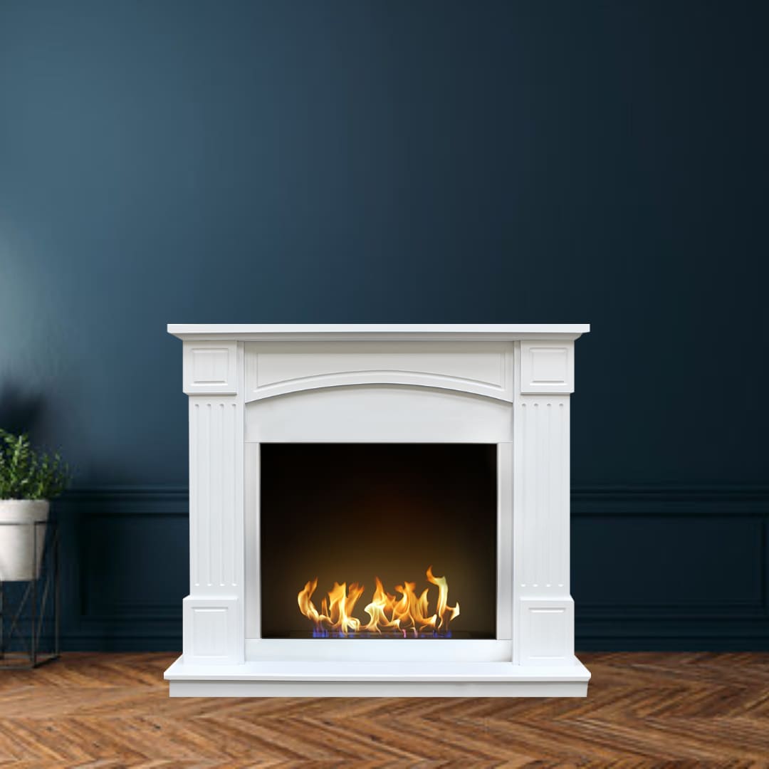 Биокамин в портале "Русский огонь" Честер с декоративным стеклом (стемалитом) по цене 77 000 руб.