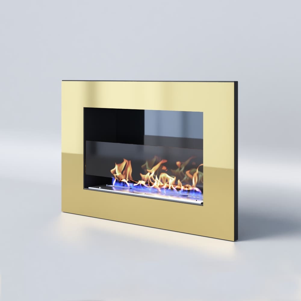 Биокамин "Русский огонь" Барокко 650V встраиваемый с защитным и декоративным стеклом по цене 35 900 руб.