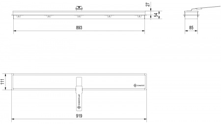 Контейнер "Линия огня" 930мм по цене €284