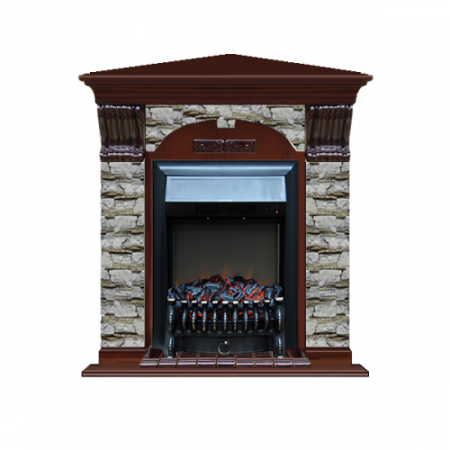 Арочный Алтай угловой (красное дерево)+Fobos Black