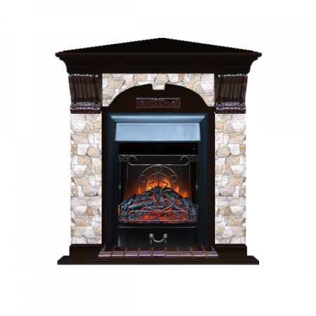 Арочный Арбат угловой (венге)+Majestic Black