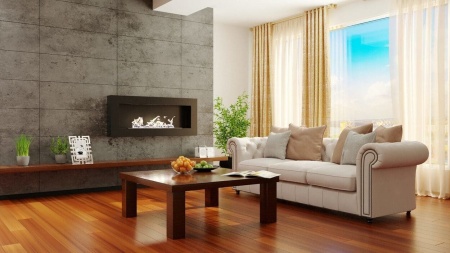 Биокамин "Русский огонь" Лофт 1200N настенный с защитным стеклом по цене 36 250 руб.