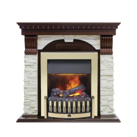 Dublin арочный сланец белый (темный дуб)+Danville Brass Dublin арочный сланец белый (темный дуб)+Danville Brass