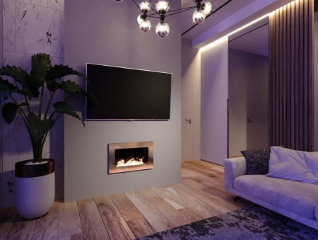 Биокамин "Русский огонь" Барокко 650V встраиваемый по цене 29 900 руб.