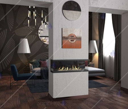Встраиваемый торцевой очаг 1200 SappFire Встраиваемый торцевой очаг 1200 SappFire по цене 56 400 руб.