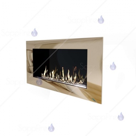 Встраиваемый биокамин / очаг Mercury 1500 Chrome (SappFire) по цене 63 800 руб.