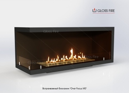 Встраиваемый биокамин Очаг Focus MS-арт.006 по цене 63 800 руб.