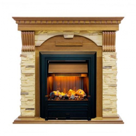 Dublin арочный сланец (дуб)+Brookline Black