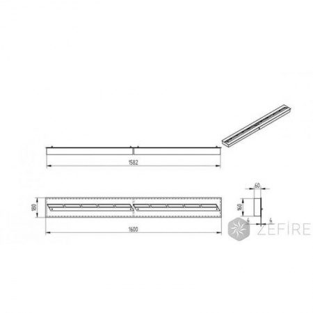 Прямоугольный контейнер ZeFire 2000 Прямоугольный контейнер ZeFire 2000 по цене 115 000 руб.