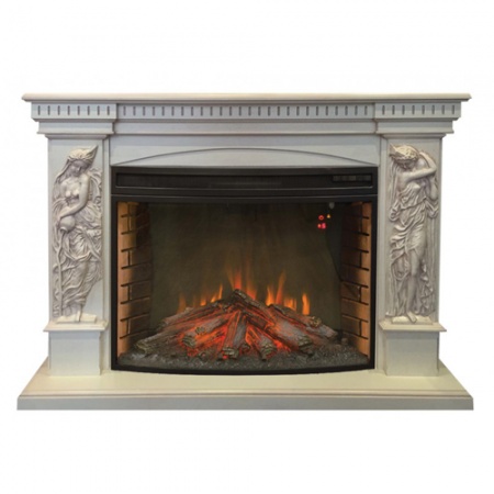 Diva (белый с патиной)+FireSpace 33 S IR