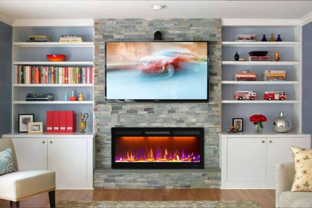 Линейный электрокамин Royal Flame Crystal 40 RF Линейный электрокамин Royal Flame Crystal 40 RF